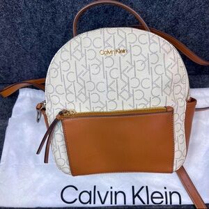 Calvin Klein Women Medium Zip Backpack